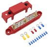 Bus Bar Power Distribution Block 3 x M6 Terminal Studs,