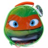 TMNT Michelangelo School Lunch Box Mike Face Die Cut Insulated