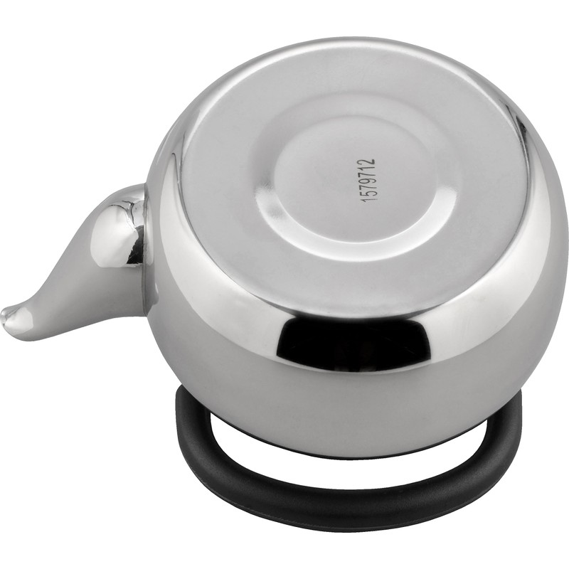 Wahei Freiz SR-97 Round Teapot with Handle, Stainless Steel, Sensha