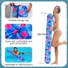 Inflatable Swimming Pool Noodle, 2 Pack Soft Fabric Quick Drying