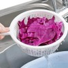 Plastic Colander Food Sieve Strainer Basket for Food Washing Draining