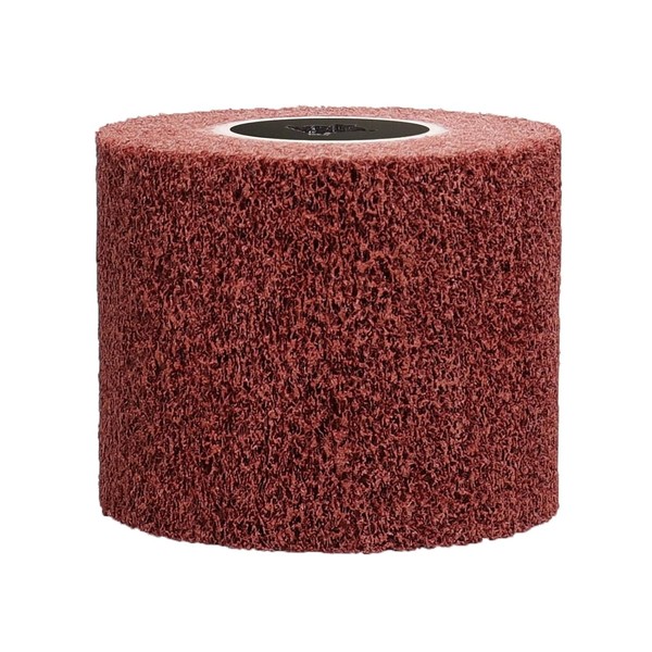 Non-Woven Wire Abrasive Drawing Polishing Burnishing Wheel,240 Grit 120 x