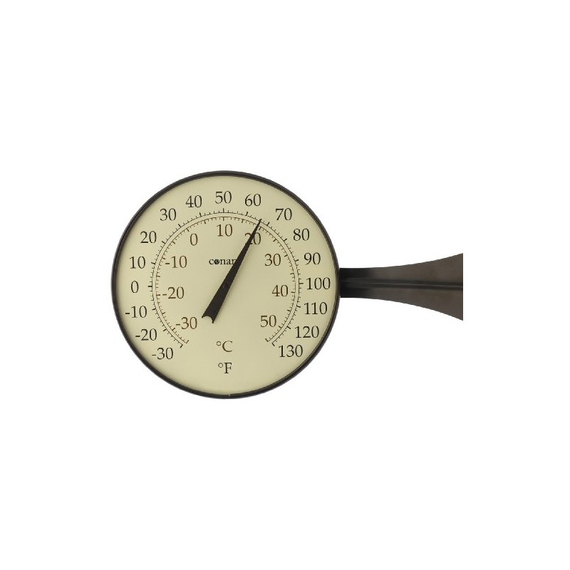 CONANT T10BP Dial Thermometer, Large, Bronze Patina