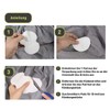 O³ LolaNatur Underarm Pads, 100 Pieces (50 Pairs), Sweat Pads