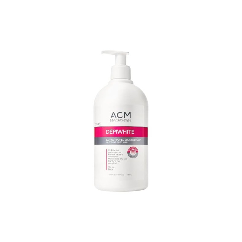 Acm Depiwhite Leche Corporal Despigmentante de 500 Ml, Hidratante