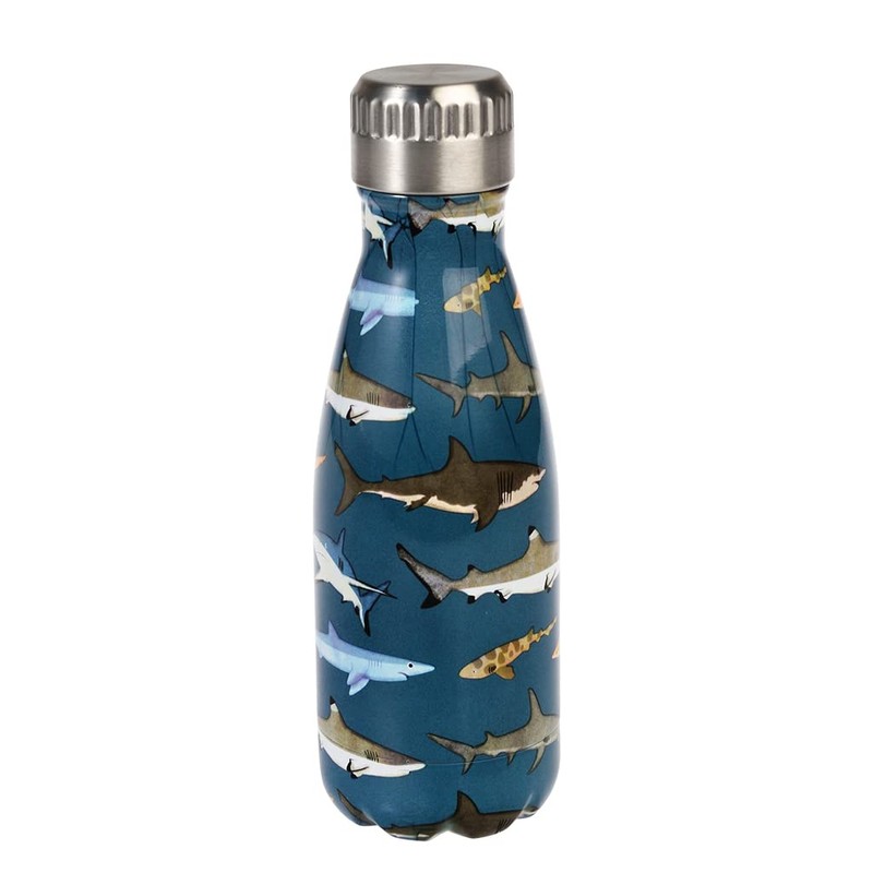 Rex London Sharks 260ml Stainless Steel Bottle