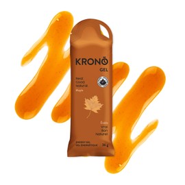 Kronobar Krono Nutrition Energy Gel - Sports Nutrition - Made with Natural Ingredients - 24 count (Maple)