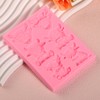Molde de fondant para decoración de tartas, 17
