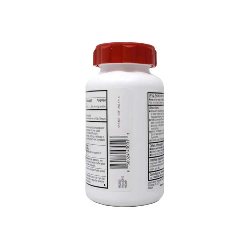 FiberCon Fiber Therapy for Regularity, Caplets 140 ea, Pack of