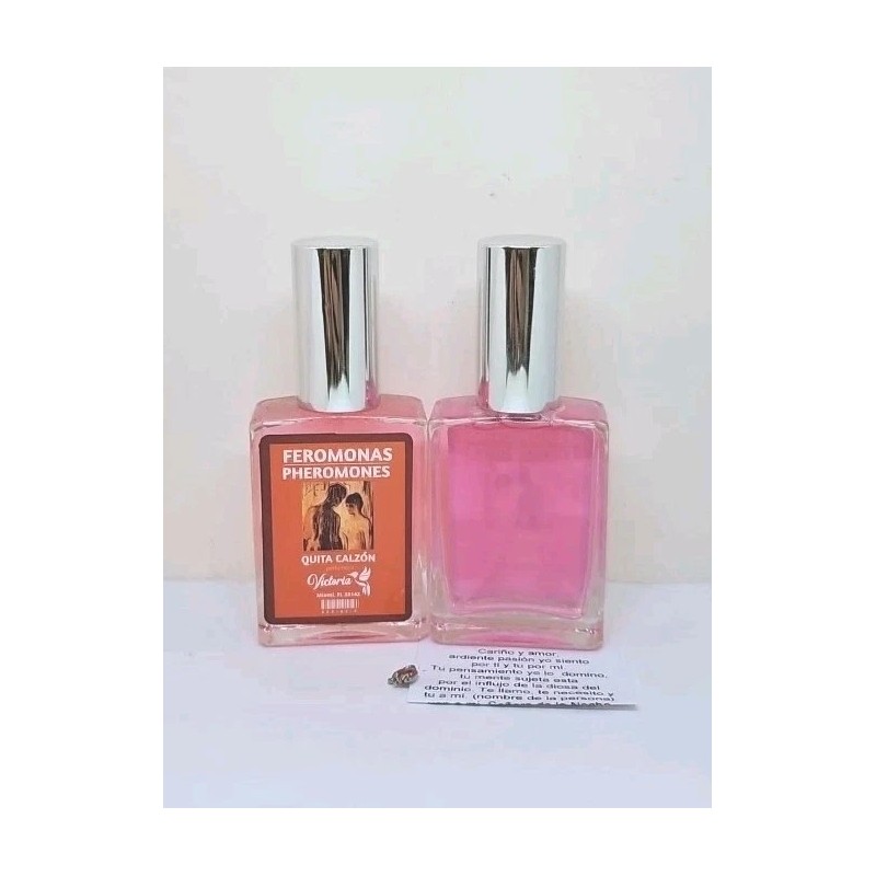 QUITA CALZON PERFUME CON FEROMONAS PARA DOMINAR AL SER AMADO