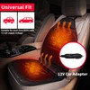 Heated Seat Covers Back Seat Cushion with Heat for Winter