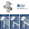Shower Head Set, 1 Set 6/8 Inch Household Rainfall Shower