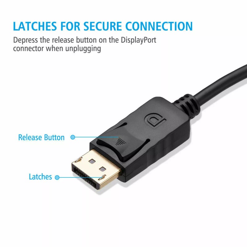 Unbranded 6FT Display Port DP to HDMI Cable Adapter Converter