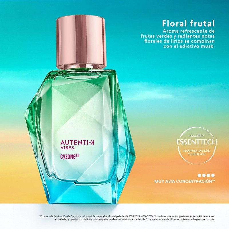 Autentik Set: Autentik and Autentik Vibes Eau De Parfum/Perfume 1.5