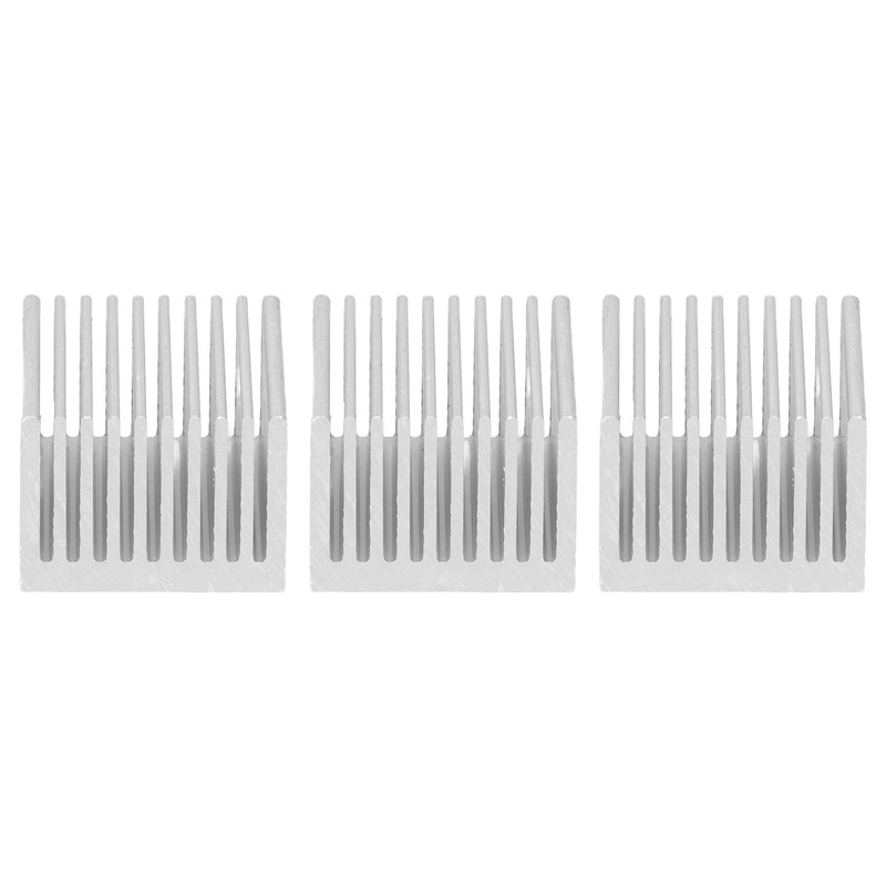 8Pcs Cooling Fins Aluminum Power Radiator Heat Sink Kit for
