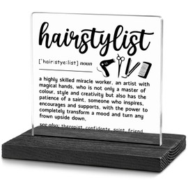 Hairstylist Gifts, Hair Stylist Appreciation Gifts, Hairstylist Gift Ideas, Hairstylist Graduation Gifts Hairstylist Retirement Gifts, Hairstylist Definition Signs for Salon Home WDSS66
