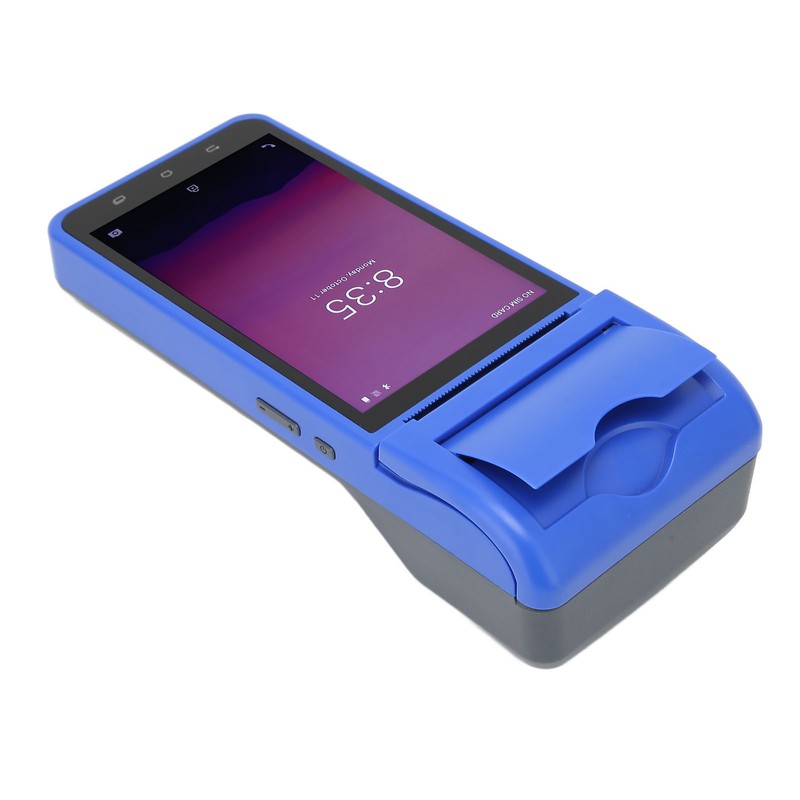 Handheld POS Machine 1280 X 720 HD Screen Thermal Printing