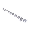 200Pcs Grub Screw Cone Point Hex Socket Stainless Steel for