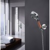 simpletome Shower Head Holder Adhesive Adjustable Bracket Wall Mount SUS304