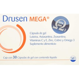 Drusen Mega Caps De Gel C30, Pack of 1