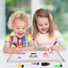 Magnetic Whiteboard, 9 x 12 Inches Double Sided Small Dry