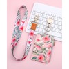 Teskyer ID Card Holder with Strap, Retractable Card Holder with