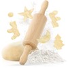 TIMELEOS Small Rolling Pin - Small Rolling Pin - Children's