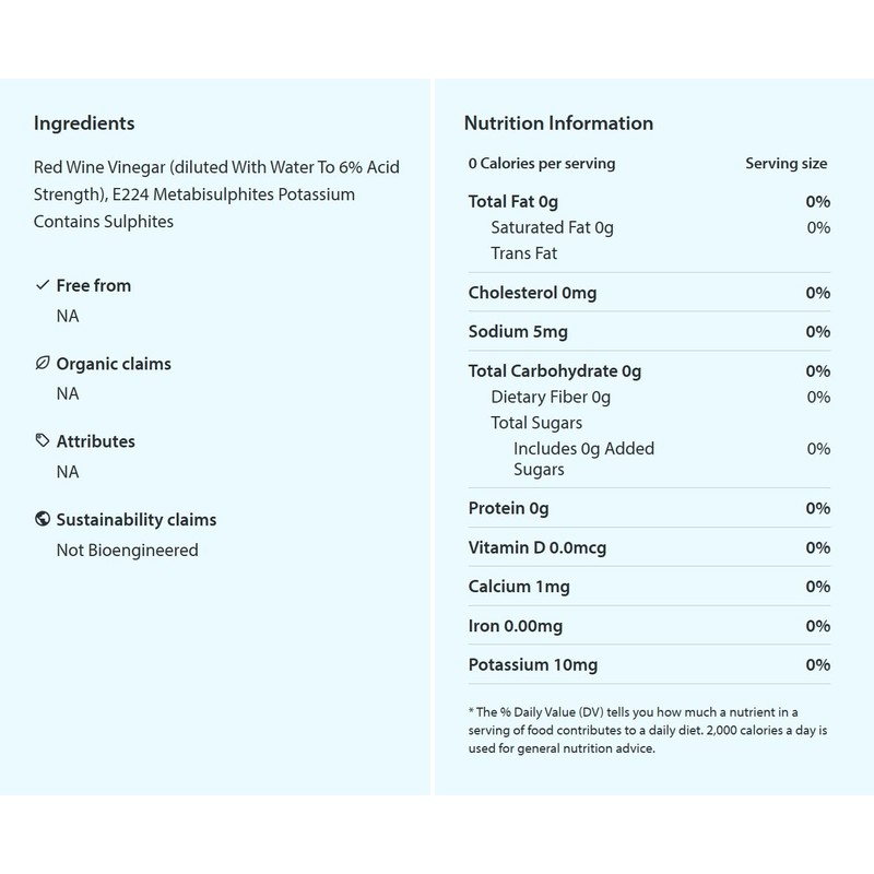 Arrezzio Red Wine Vinegar | Imported from Italy | 16.9