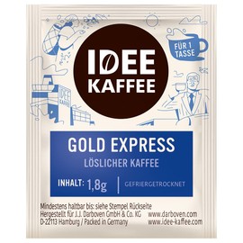 Idee Kaffee Instant Coffee Gold Express in Individual Portions 500 x 1.8 g