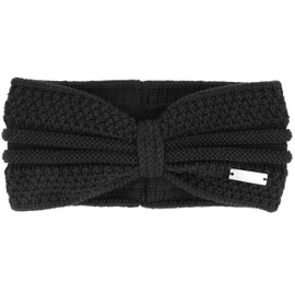 Eisglut Esmeraldal Merino Women's Headband Made in Germany Black
