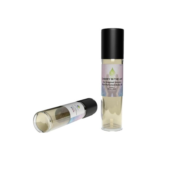 Jane Bernard Perfume Body Oil No 1186 Inspired by CHERRY IN THE AIRE_type Women Fragrance_10ml_1/3 Oz_Grade A Roll On; Long Lasting._Fits in Purse or Pocket for Travel