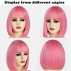 Pink Wig for Women - Pretty and Delicate, Suitable for