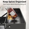 Ceetug 3 Tier Foldable Spice Rack for Countertop Iron Kitchen