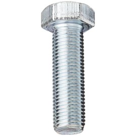 Steel Hex Bolt, Grade 2, Zinc Plated Finish, Hex Head, External Hex Drive, Meets ASME B18.2.1/ASTM A307, 2-1/4" Length, Partial Thread, 5/16"-18 UNC Threads (Pack of 50)