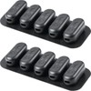 Sanwa Direct 200-CA053BK2 200-CA053BK2 Cable Holder, Magnetic, Secure, Set of