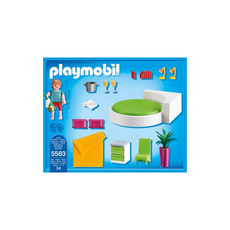 Playmobil City Life Modern Bedroom Playset