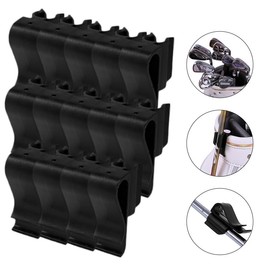 zalati Golf Club Bag Clips 4pcs Golf Carry Bag Putter Clips Golf Bag Clamp Holder for Golf Club Bag Organizer