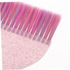 Minkissy Hair Applicator Brush Kit 3pcs Styling Combs with Glitter