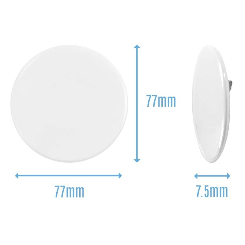 Azeeda 2 x 38mm 'Afrikanische Ringelblume ' Pin Knopf-Abzeichen (BB00138381)