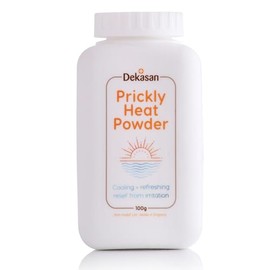 Dekasan Prickly Heat Body Powder for Relief from Prickly Heat, Milaria, Heat Rash | Proudly Made in The UK | Travel Size