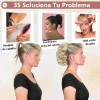 Extensiones De Cabello De Pelo Ondulado Coleta De Cabello