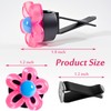 6Pcs Flower Air Vent Clip Car Accessories Air Freshener Dashboard