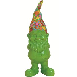 Pommerntraum ® Garden Gnome Gnome Figurine Gnome Garden Decoration Home Decoration Figure POP Art (Green - 20 cm)