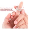 Pack of 2 Massage Rings for Fingers Made of Stainless