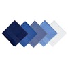 emlstyle 100% cotton men's handkerchiefs, Pack of 5