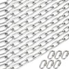 Stainless Steel Chain, Ladulpez SUS304 5/32in 33ft Chain Link Light