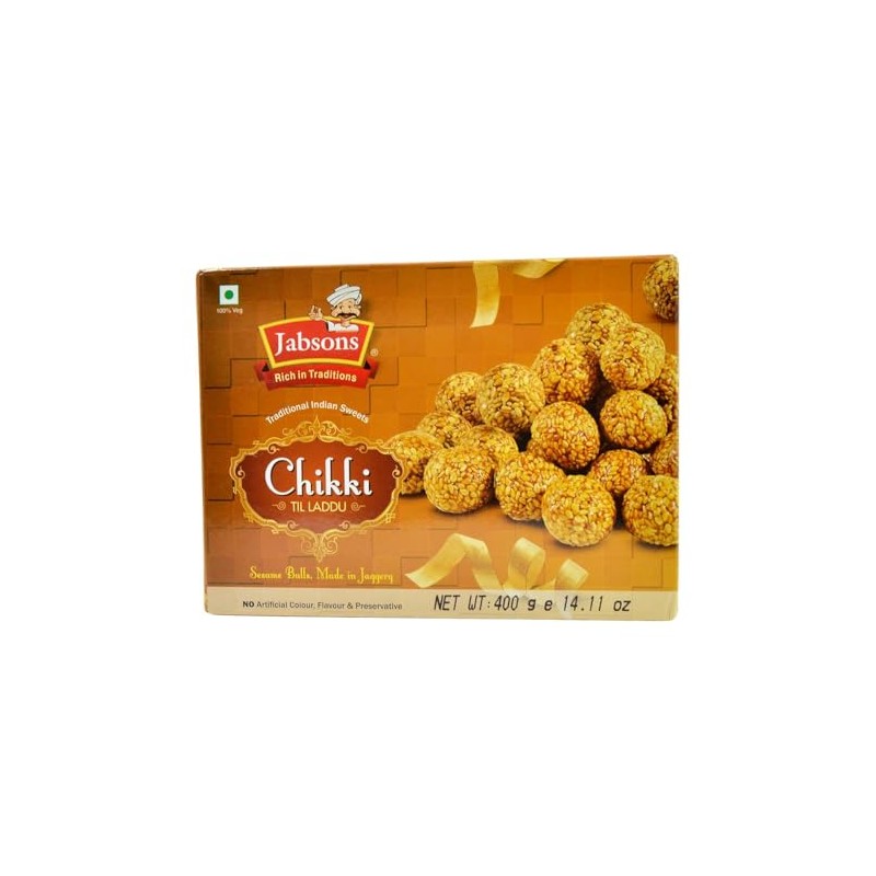 Jabsons, Chikki Til Laddu, 350 Grams(gm)
