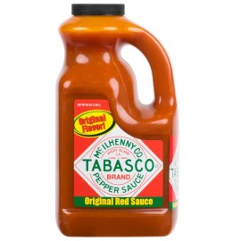 TABASCO 64 oz Original Hot Sauce 1/2 Gallon - 1 Bottle
