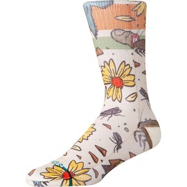 Stance Unisex Trashed Off-White Large