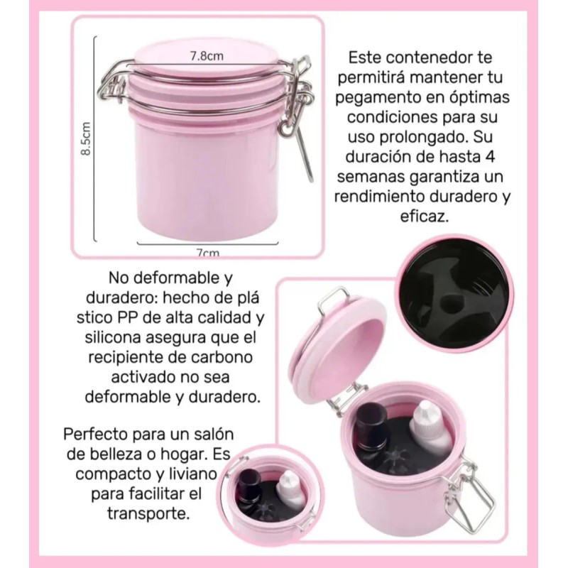 Tanque De Almacenamiento Para Pegamento,extensión,pestañas